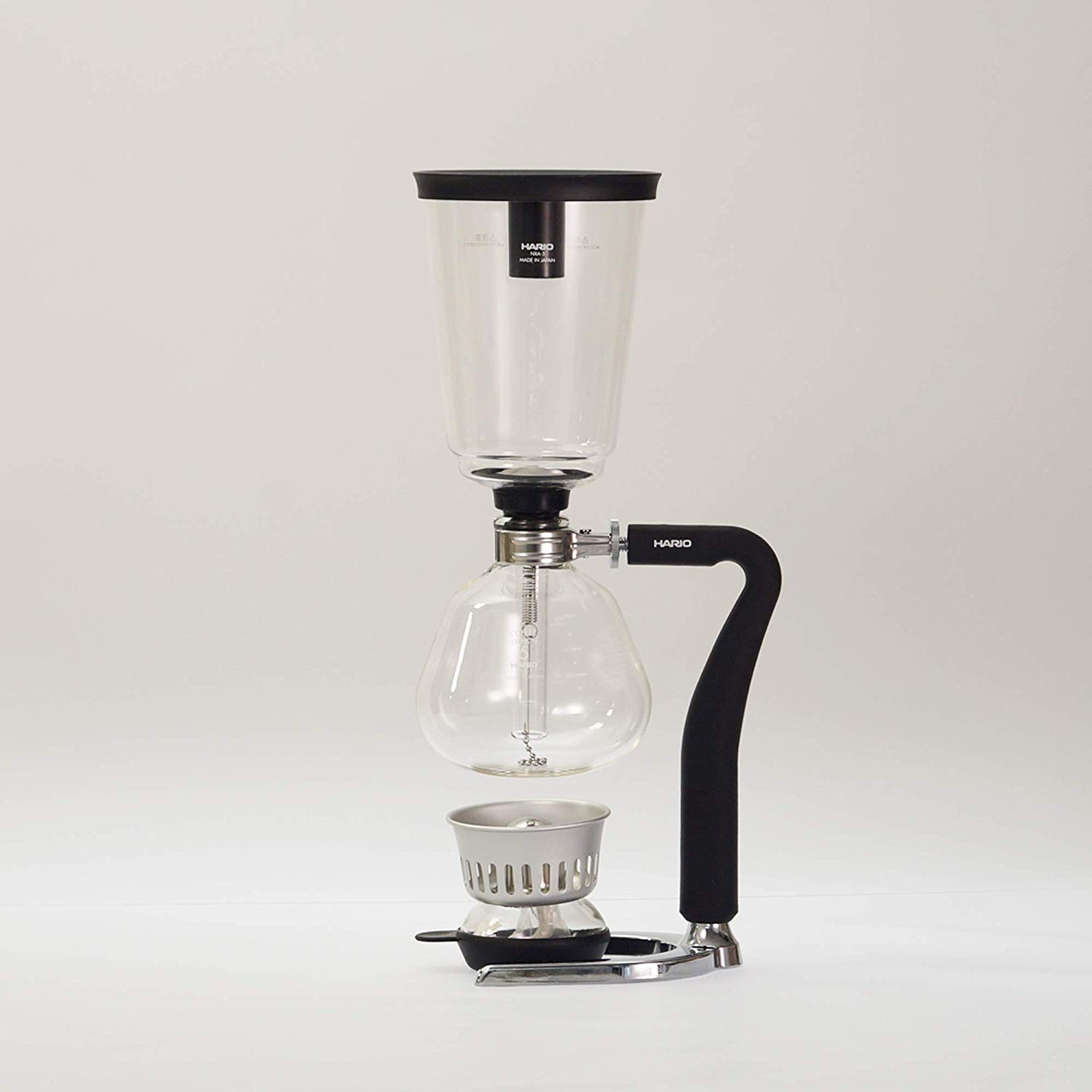 Hario 1-Piece Glass 5-Cup Syphon Coffee Maker, Glass - Image 4