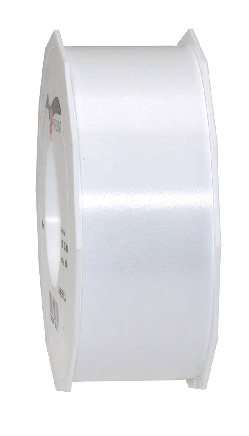 PRÄSENT - America Curling Ribbon White 40 mm width, 91 m length, 40mm - 91m