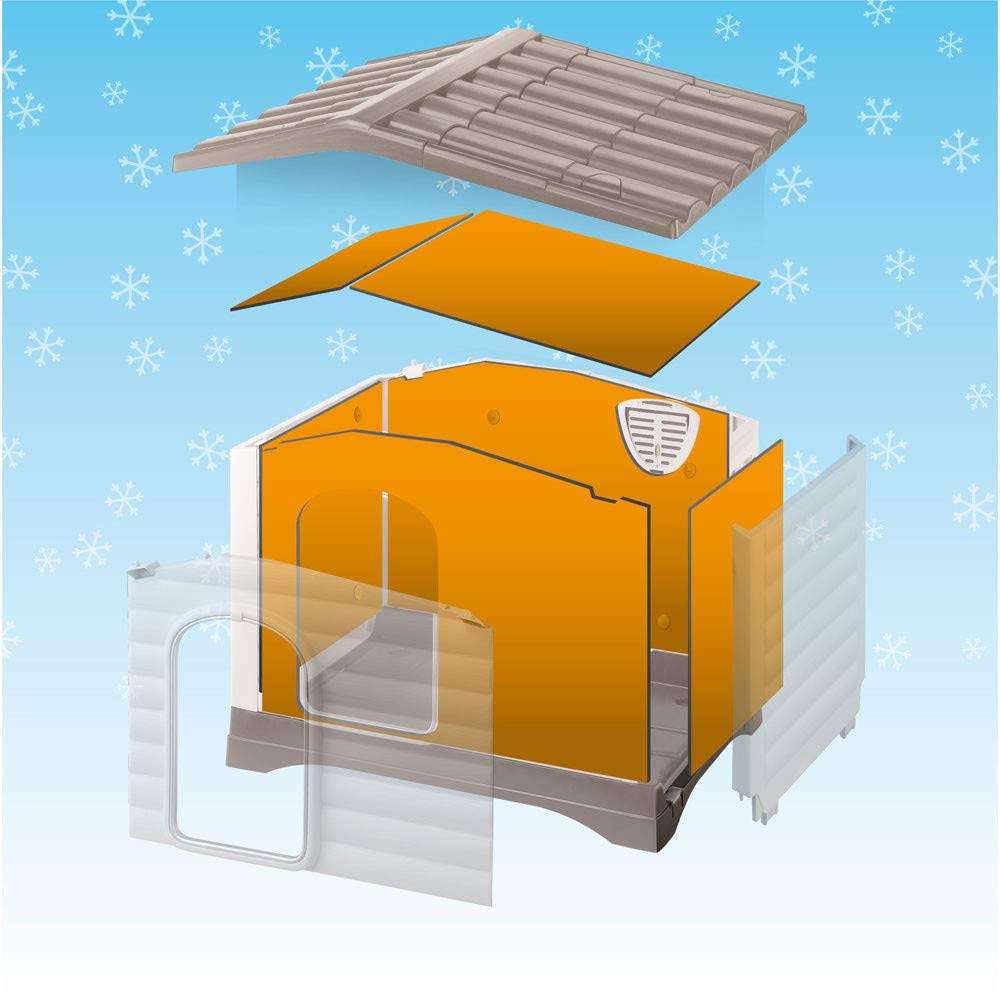 Ferplast Kit of 6 insulating panels for dog kennel model DOGVILLA 70