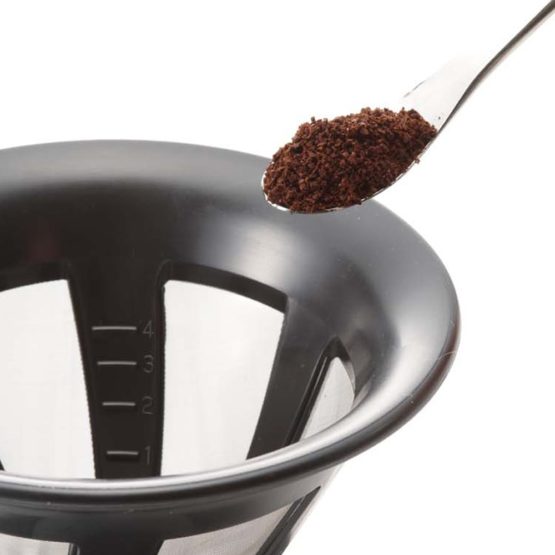 HARIO Cafeor Dripper 02 Black - Image 2
