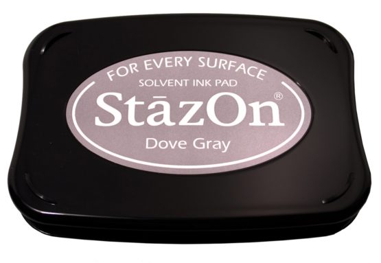 Tsukineko StazOn Stamp Pad, Grey