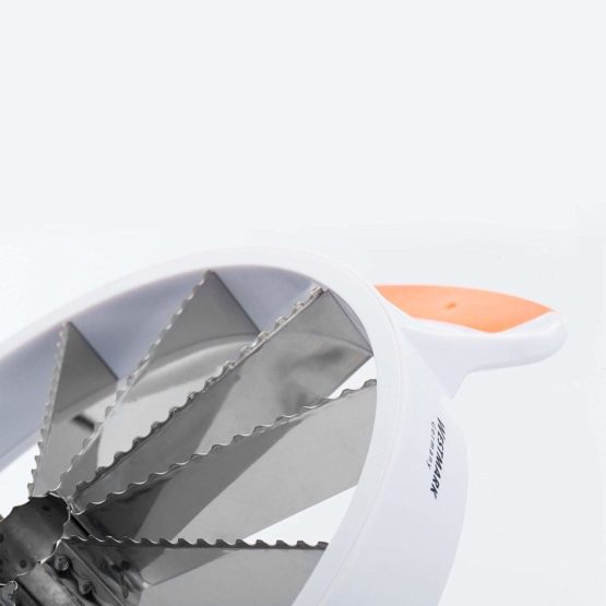 Westmark Melon Divider With Blade Protector, 29.7 X 21.5 X 3.6 Cm, Stainless Steel/Plastic, Jumbo, White/Orange/Silver, 51602270 - Image 4