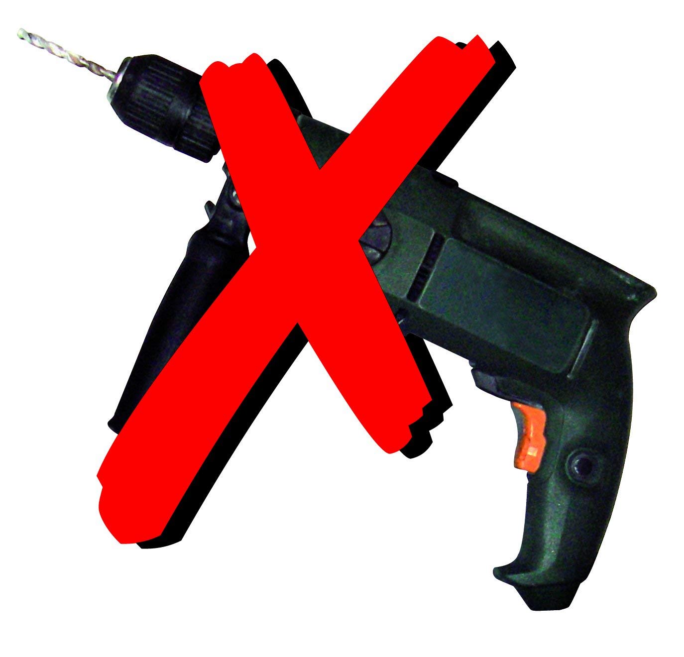 nie wieder bohren (No More Drilling Loxx LO203 Hand Towel Holder 5 x 48