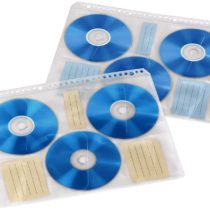 Hama 49835| CD Index Sleeves | 60 CDs | Transparent