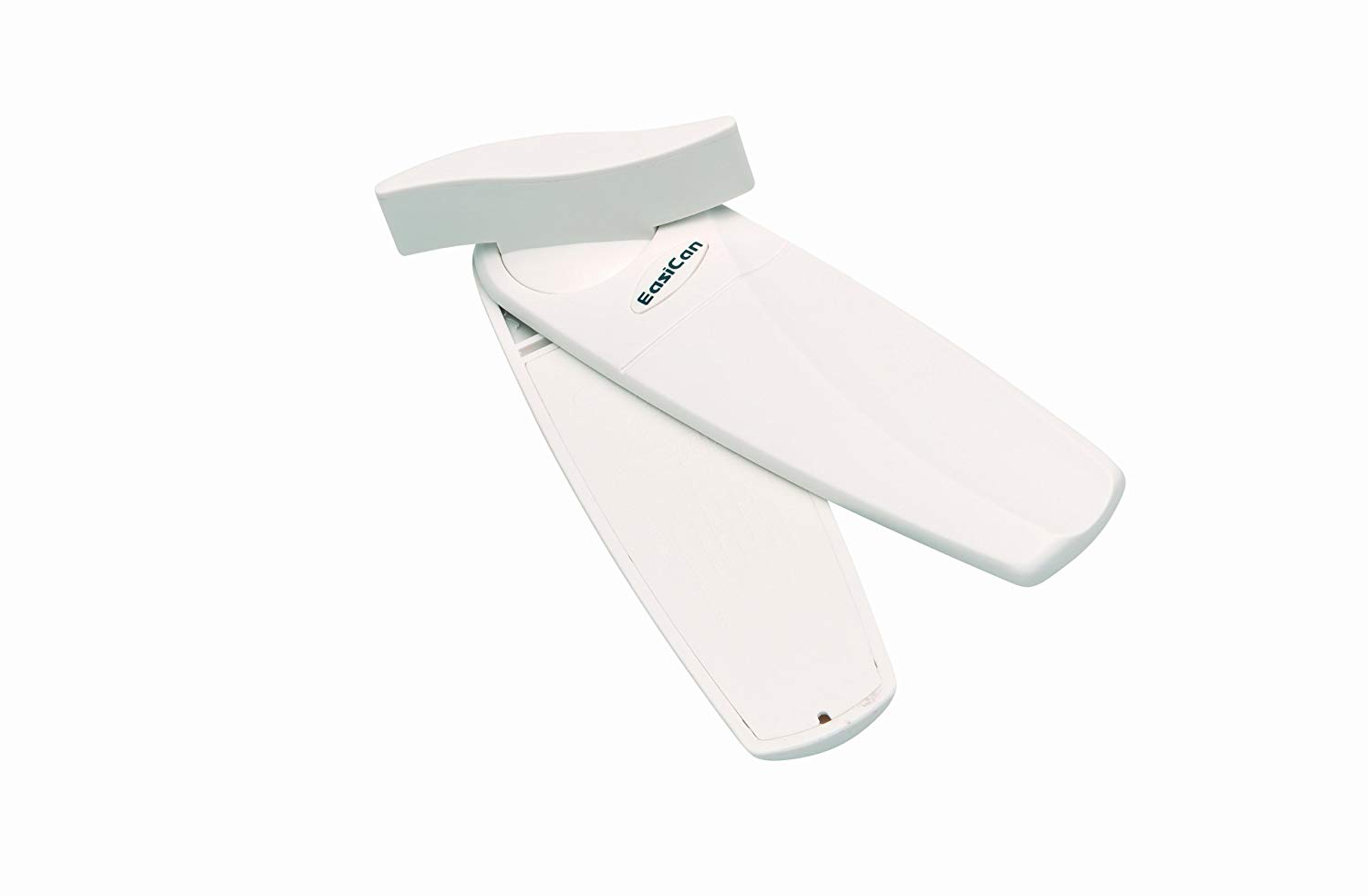 Culinare C10005 EasiCan Tin Opener, White, Plastic/Stainless Steel, Manual Can Opener, Precision Cutting and Clean Lid Removal - Image 2