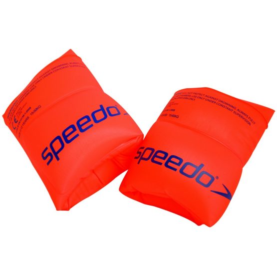 Speedo Unisex Childs Roll Up Armband, Orange, One-Size 12-60 kilograms, 2-12 years