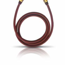 OEHLBACH NF sub-woofer cable, RCA-RCA, 1x2m. Colour: Burgundy. STAR RATING : 3.