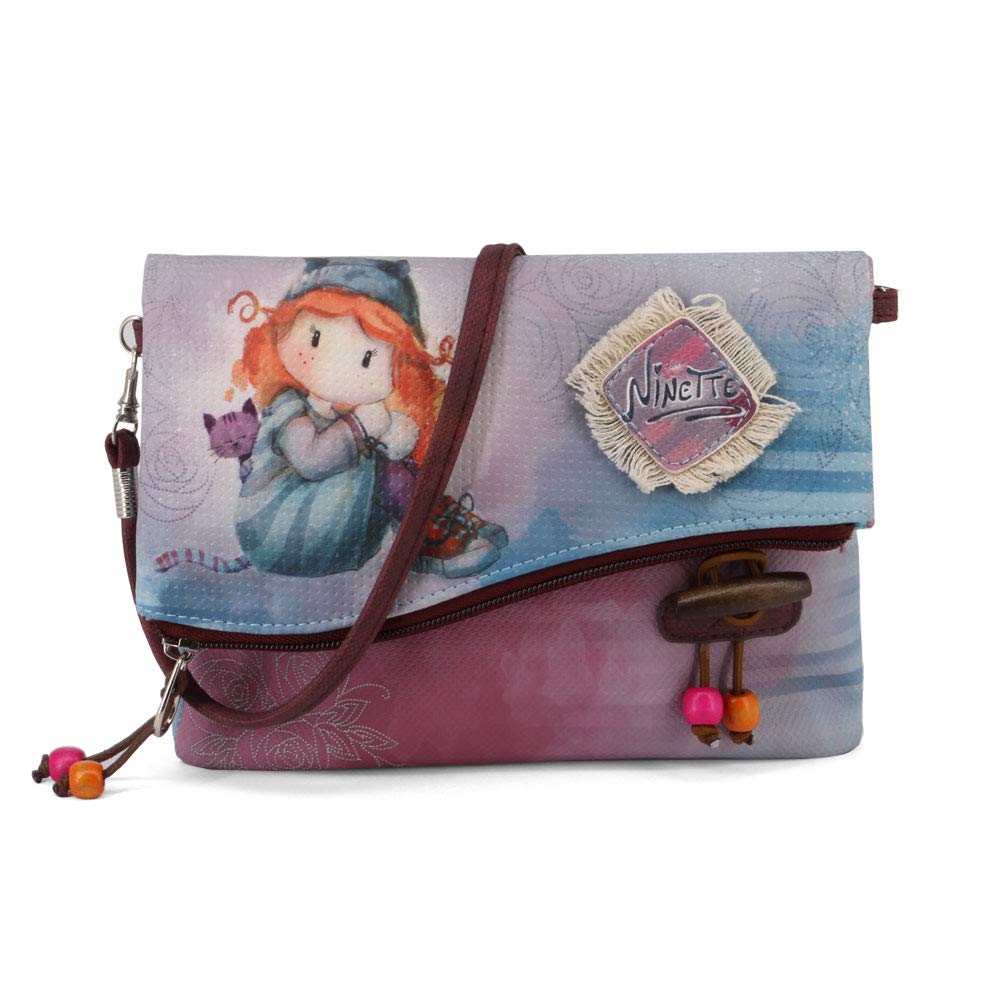 Forever Ninette Origin-Handy Shoulder Bag, Multicolour, 24 x 12 cm - Image 2