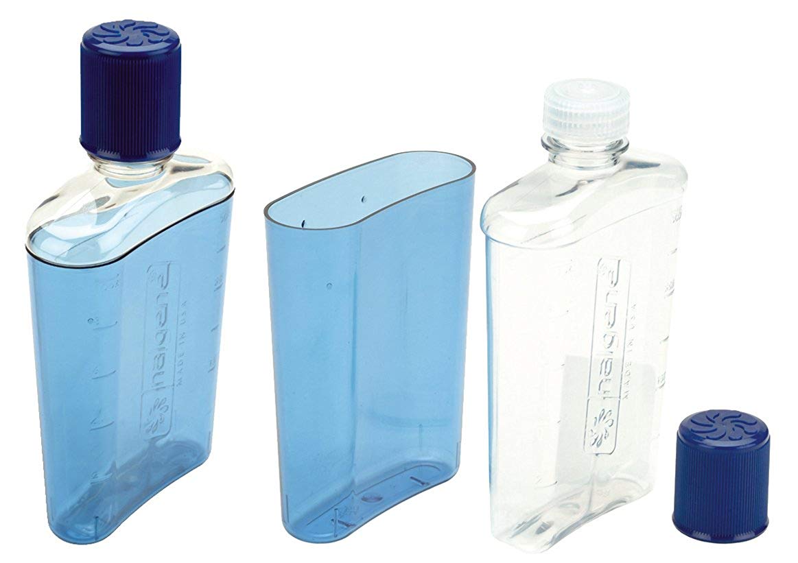 Nalgene 12oz Flask Water Bottle (Blue), 12oz/350ml - Image 3