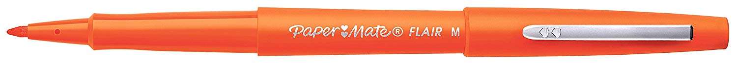 Paper Mate Flair Felt Tip Pens, assorted colours, 1 count (Pack of 16) - Image 2