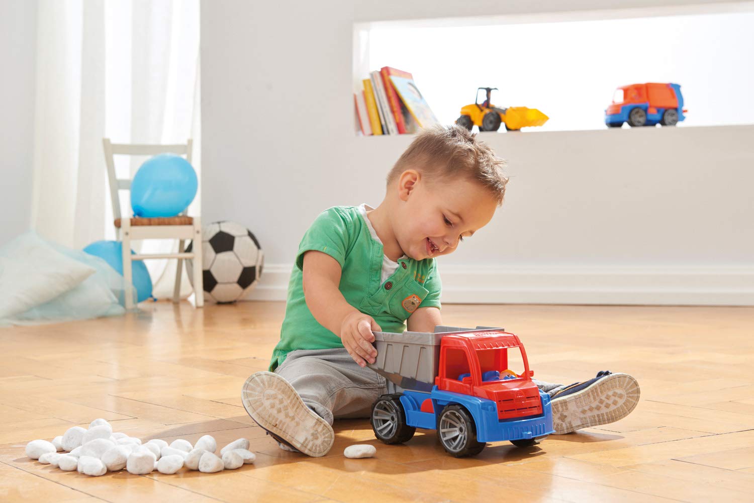 Lena Truxx Range Dump Truck, 04410, 15 pulgadas - Image 4
