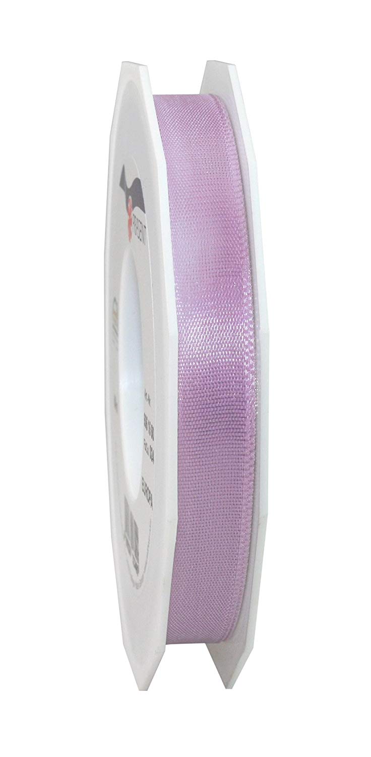 C.E. Pattberg Präsent - Europa Taffeta Ribbon Light Purple 15 mm width, 50 m length, Ligth Pink, 15mm - 50m