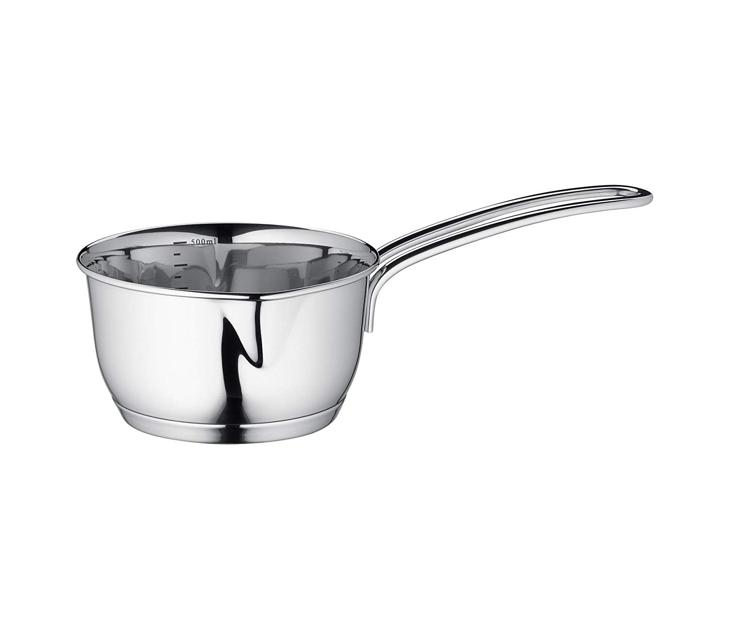 Küchenprofi Saucepan, Stainless Steel, Suitable for All Types of stoves Practical Measuring Scale, Butter
