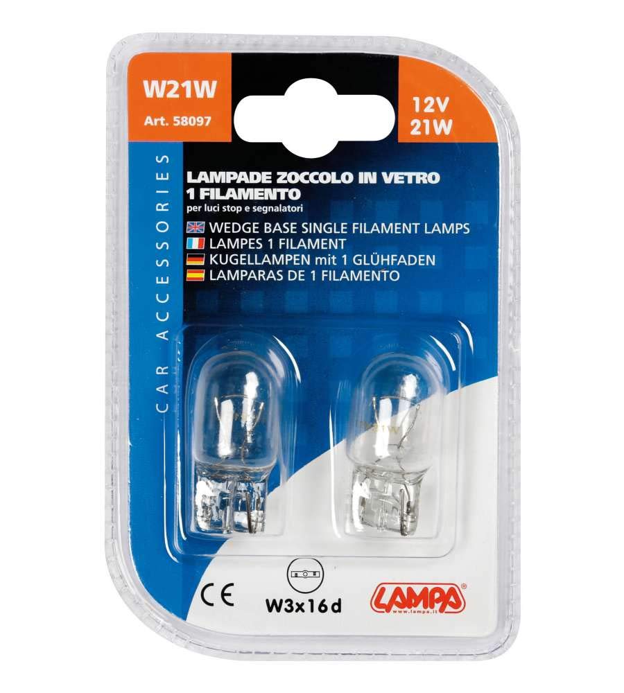 Lampa 58097 Lamp 12 V 21W BAU15S Indicator Bulbs, andere - Image 2