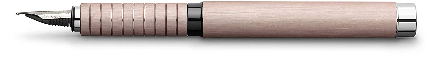 Faber-Castell Essentio 148422 Fountain Pen Nib EF Aluminium Rose, rosé - Image 2