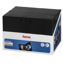 Hama DVD Jewel Cases, pack of 30, black, value pack, 00011495