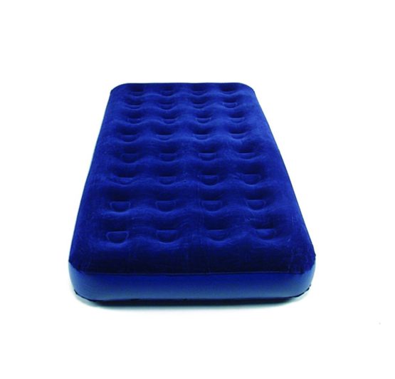 Happy People Single 1 Air Bed, 191 X 99 X 22 cm, Fabric, Multi-Color