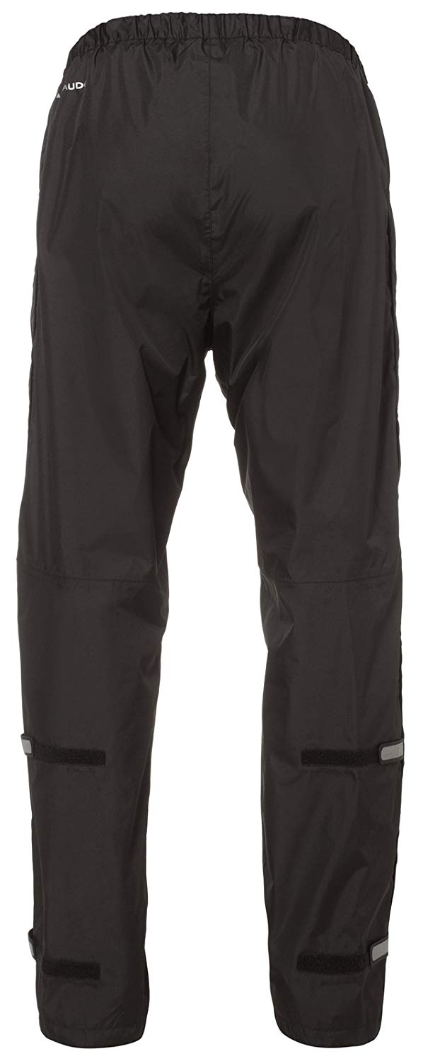 VAUDE Men's Fluid Full-zip Pants II, Black - Image 3