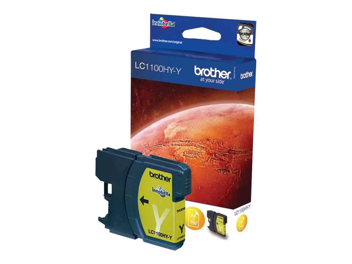 Brother LC1100HYY, High Yield, yellow, original, ink cartridge, for Brother DCP-6690CW, MFC-5890CN, MFC-5895CW, MFC-6490CW - Image 3