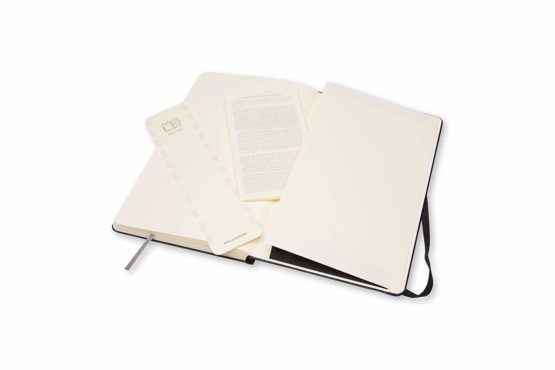 Moleskine 13 x 21 cm Large Art Collection Music Notebook with Hard Cover and Elastic Closure, Paper Suitable for Pens, Pencils and Fountain Pens, Black, 192 Pages - Image 3