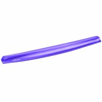 Fellowes Crystals Gel Keyboard Wrist Rest, Purple