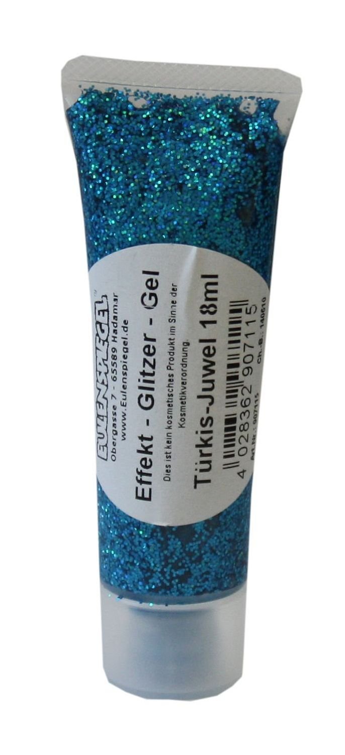 Eulenspiegel Holographic Face Glitter Gel - Turquoise, 8215345, One Size Fits Most - Image 2