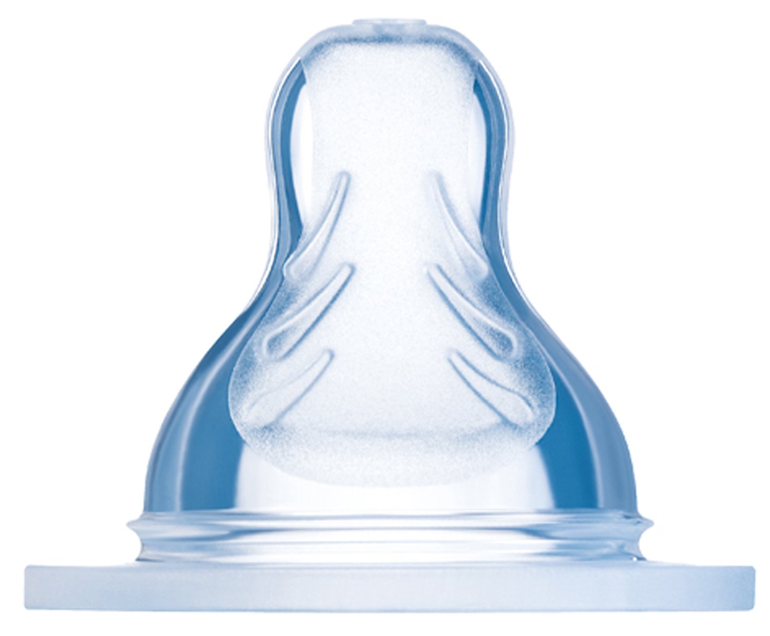 MAM Teats Size 2, Transparent/Green, 2 count (Pack of 1) - Image 2