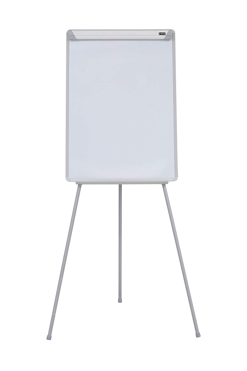 Bi-Office Flipchart Tripod Easel Easy, Non Magnetic, Aluminium Frame, Grey, A1 (60 x 85 cm)