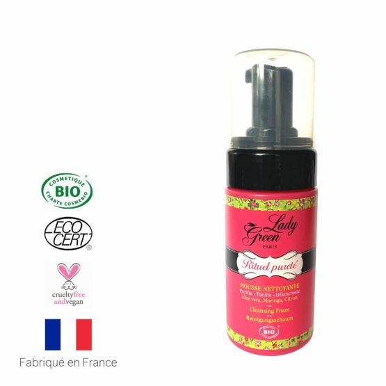 Lady Green Rituel Pureté Organic Face-Cleansing Foam for Young Skin 100 ml - Image 2
