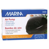 Marina 200 Double Outlet Air Pump for Aquariums upto 225 Litre