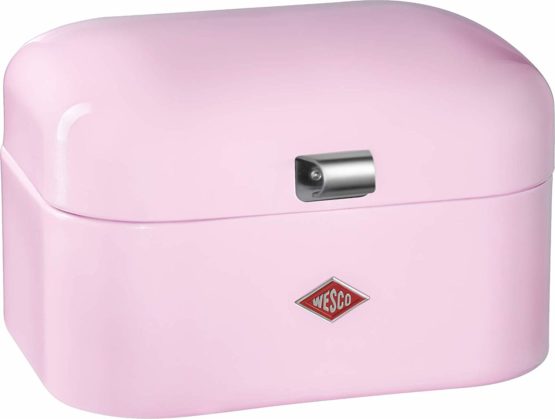 Wesco, single Breadboy breadbox, Pink, Standard