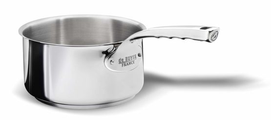 De Buyer Milady Saucepan with Cast Stainless Steel Handle 14 cm, Silver - Image 2