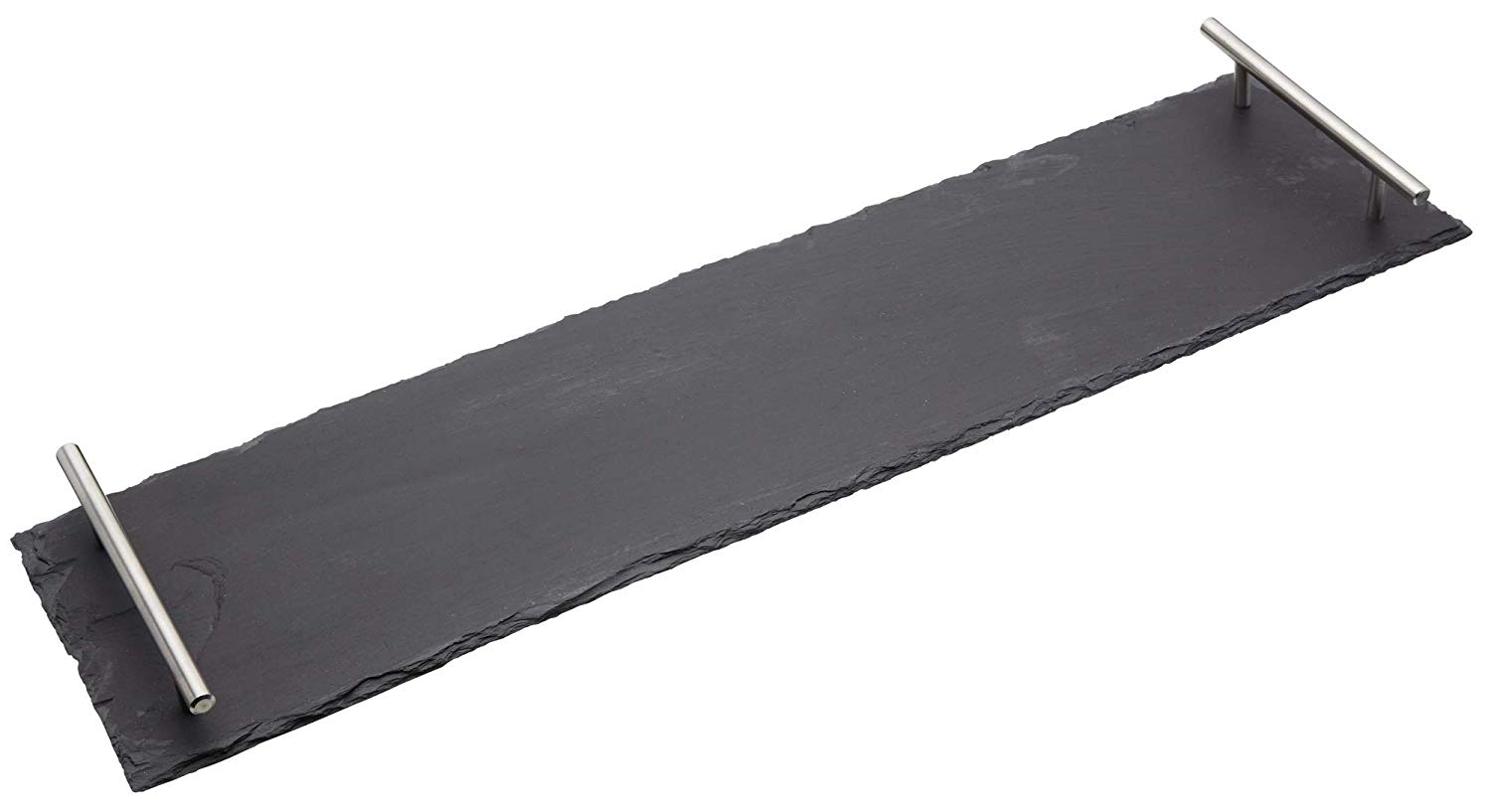Artesà Slate Serving Platter with Metal Handles, 60 x 15 cm - Image 3