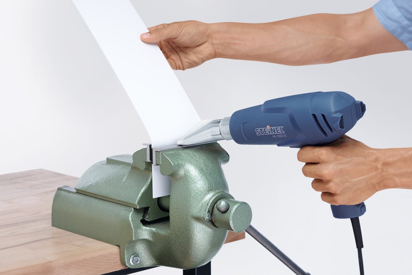 Steinel Surface Nozzle 75 mm, accessories for hot air guns drying filler, removing paints and foils, Silver - Image 2