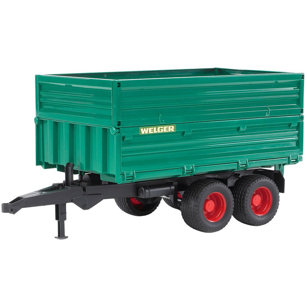 Bruder Tipping Trailer with Removable Top, 1:16 Scale Durable Farm Vehicle Accessory