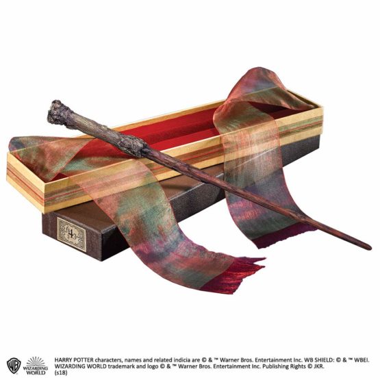 The Noble Collection Harry Potter Wand in Ollivanders Box 14.9 inch (38cm) Harry Potter Wand With Replica Ollivanders Wand Box - Harry Potter Film Set Movie Props Wand