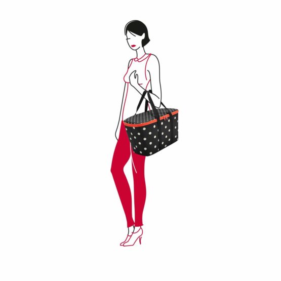 Reisenthel Carry-On Luggage, Polyester, Black (Mixed Dots), 45 Centimeters - Image 2