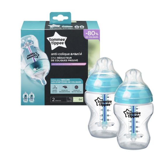 Tommee Tippee Anti-Colic Baby Bottle 260 ml x 2, 42252575 - Image 4