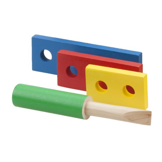 New Classic Toys Wooden Tool Kit Educational Toys and Color Perception Toy for Preschool Age Toddlers Boys Girls - Image 2