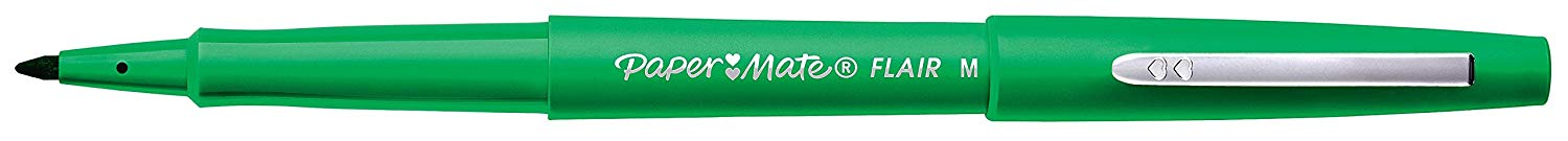 Paper Mate Flair Felt Tip Pens, assorted colours, 1 count (Pack of 16) - Image 3
