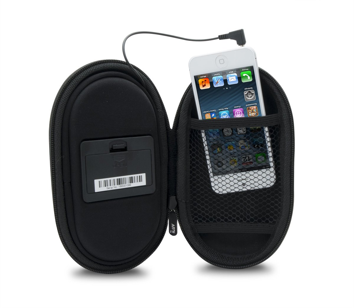 iLuv Smashbox Pro 3.5mm Aux Portable Speaker Case with Built in Hands Free Calling for Smartphones (iPhone 6 - Image 4
