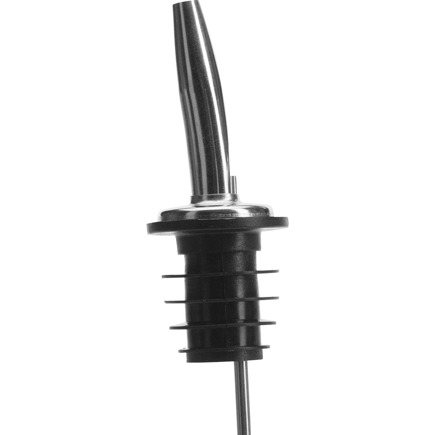 Westmark 2 Spirits/Oil/Vinegar Pourer for Bottles, with air Tube, Metal/Stainless Steel, Plastic Cork - Image 2