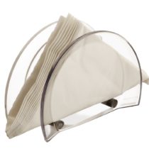 BUGATTI GL1U 02166 Glamour Napkin Holder, 16 x 7 x 11 cm White