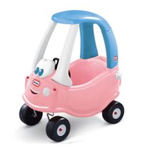 Little Tikes Princess Cozy Coupe Car - Ride-On with Real Working Horn, Clicking Ignition Switch, & Fuel Cap