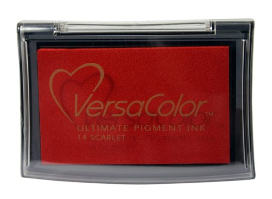 Tsukineko Versascolor Ink Pad, Scarlet