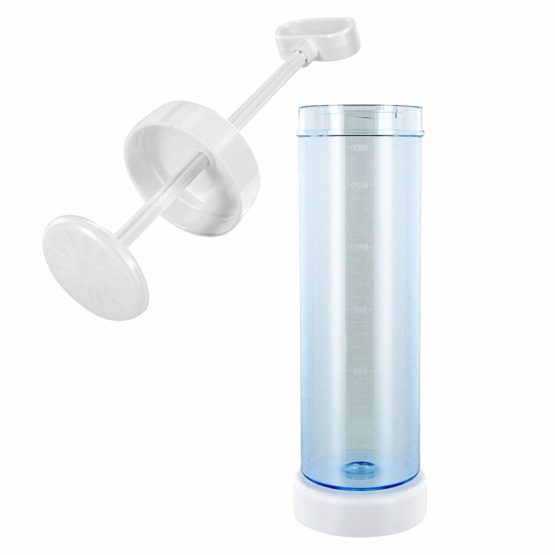 Westmark Mixing And Garnishing Device With 6 Different Spouts, Filling Volume: 280 ml, Plastic, Transparent/White, 32382260 - Image 3