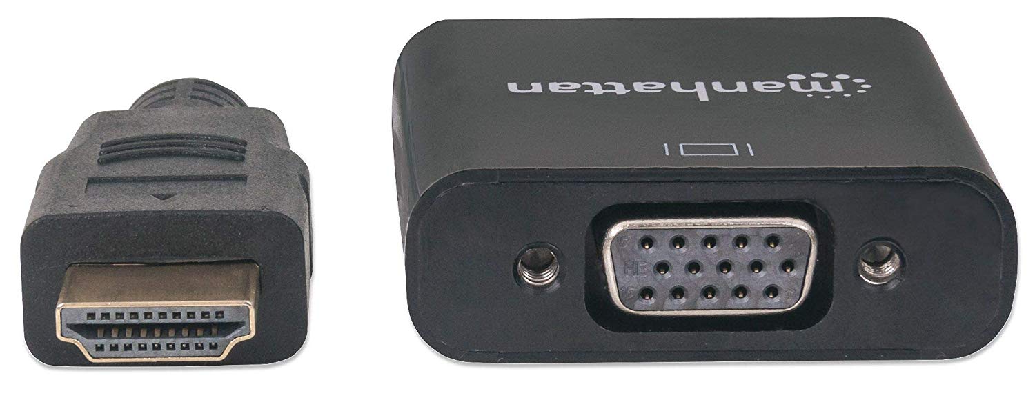 Manhattan HDMI to VGA Converter cable, 1080p, 30cm, Male to Female - Image 3