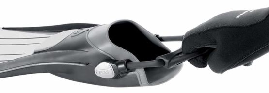 Cressi EBS Extended Fit Ara-Pro Light Estended Fins Strap - Image 3