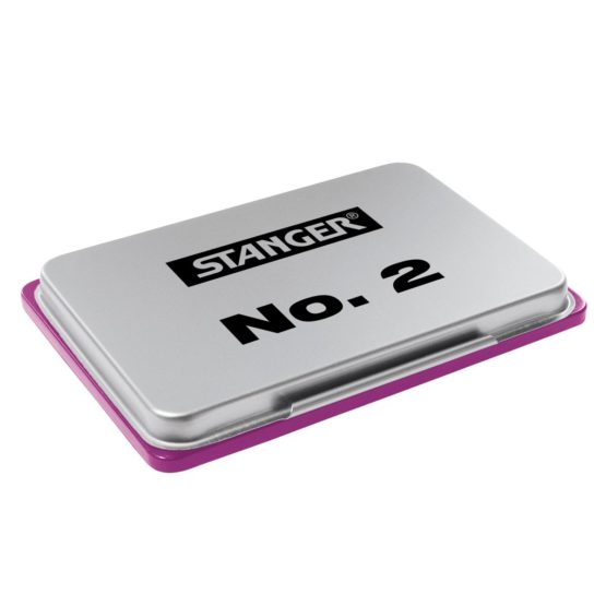 STANGER 1801303 Pad 2 Metal Stamp – Red Purple
