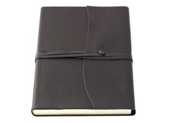 Coles Amalfi Large Leather Journal - Black